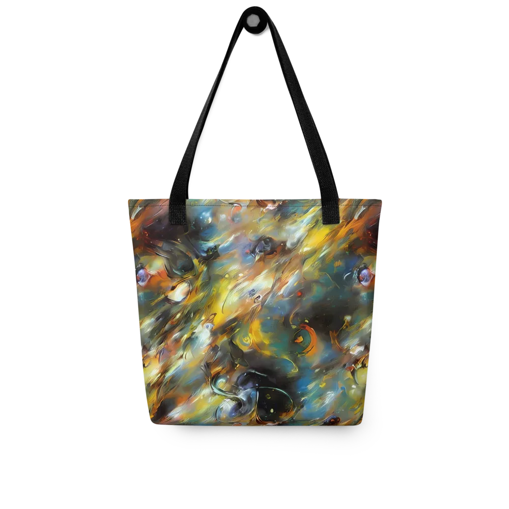 Brushwork Blaze on Tote Bag — Front