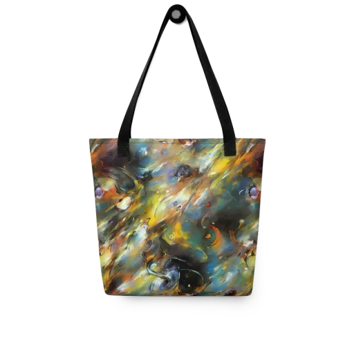 Brushwork Blaze on a Tote Bag