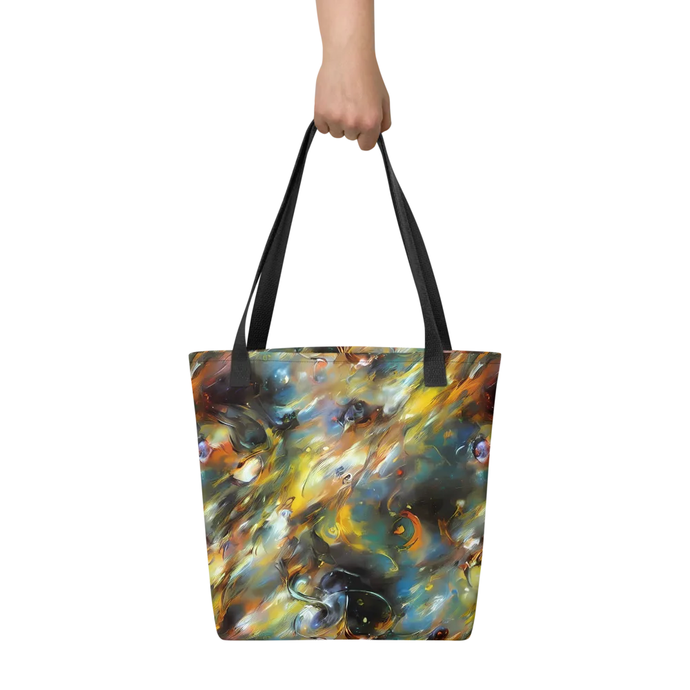 Brushwork Blaze on Tote Bag — Front
