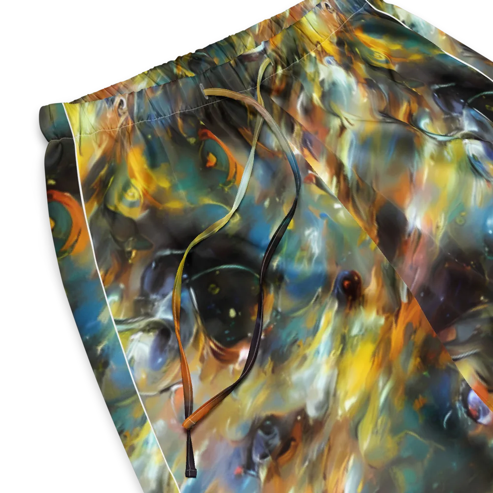Brushwork Blaze on Women's Pajama Pants — Product details