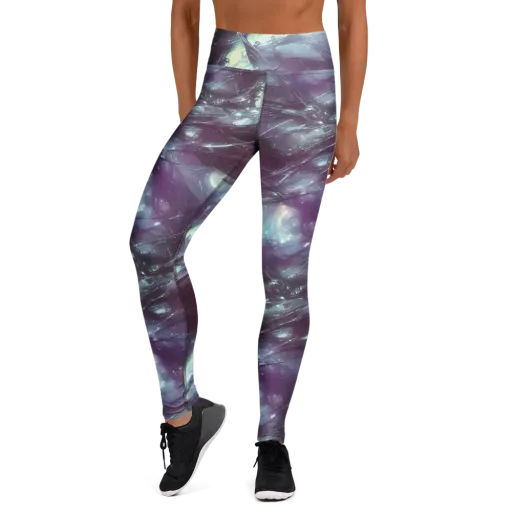 Nihei Shimmer on a Yoga Leggings