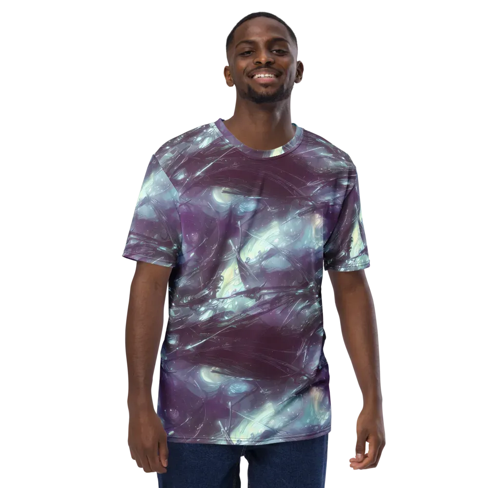 Nihei Shimmer on Men's Crew Neck T-Shirt — Front