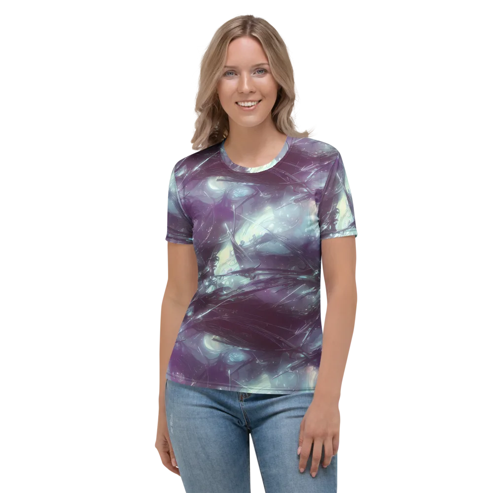 Nihei Shimmer on Women's Crew Neck T-Shirt — Front