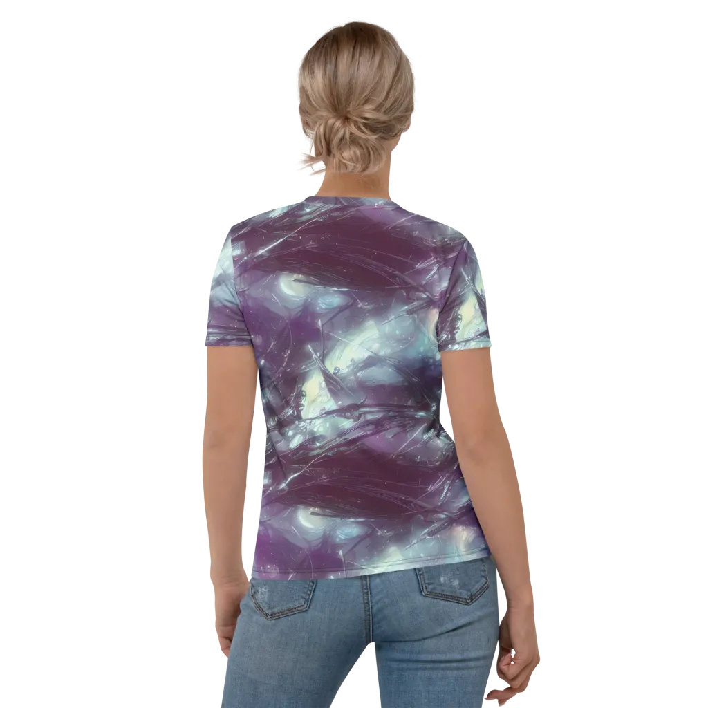 Nihei Shimmer on Women's Crew Neck T-Shirt — Back