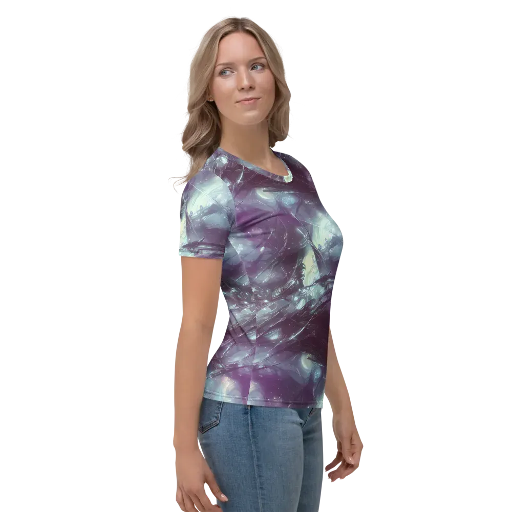 Nihei Shimmer on Women's Crew Neck T-Shirt — Right