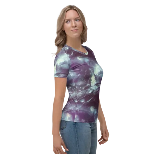 Nihei Shimmer on a Women's Crew Neck T-Shirt