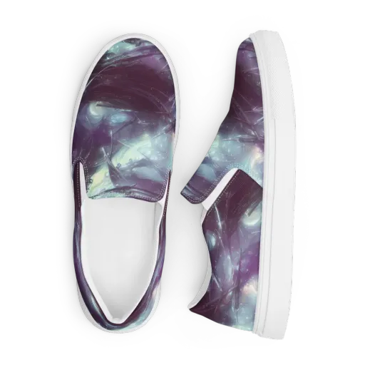 Nihei Shimmer on a Men's Slip-On Canvas Shoes