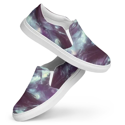 Nihei Shimmer on a Women's Slip-On Canvas Shoes