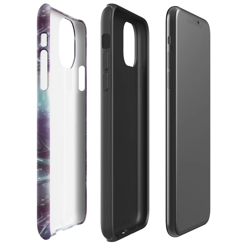 Nihei Shimmer on Tough Case for iPhone® — Right