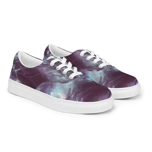 Nihei Shimmer on a Men's Lace-Up Canvas Shoes