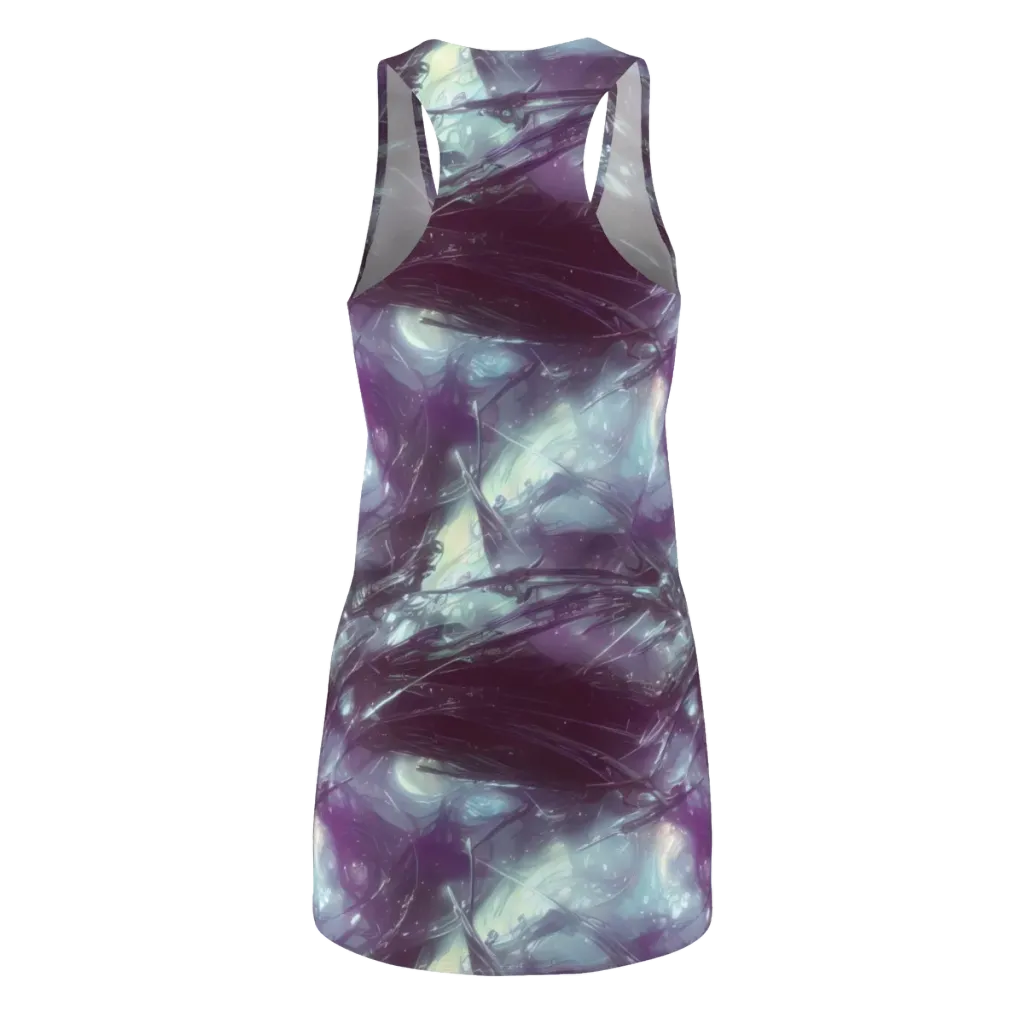 Nihei Shimmer on Racerback Dress — Back