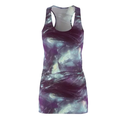 Nihei Shimmer on a Racerback Dress