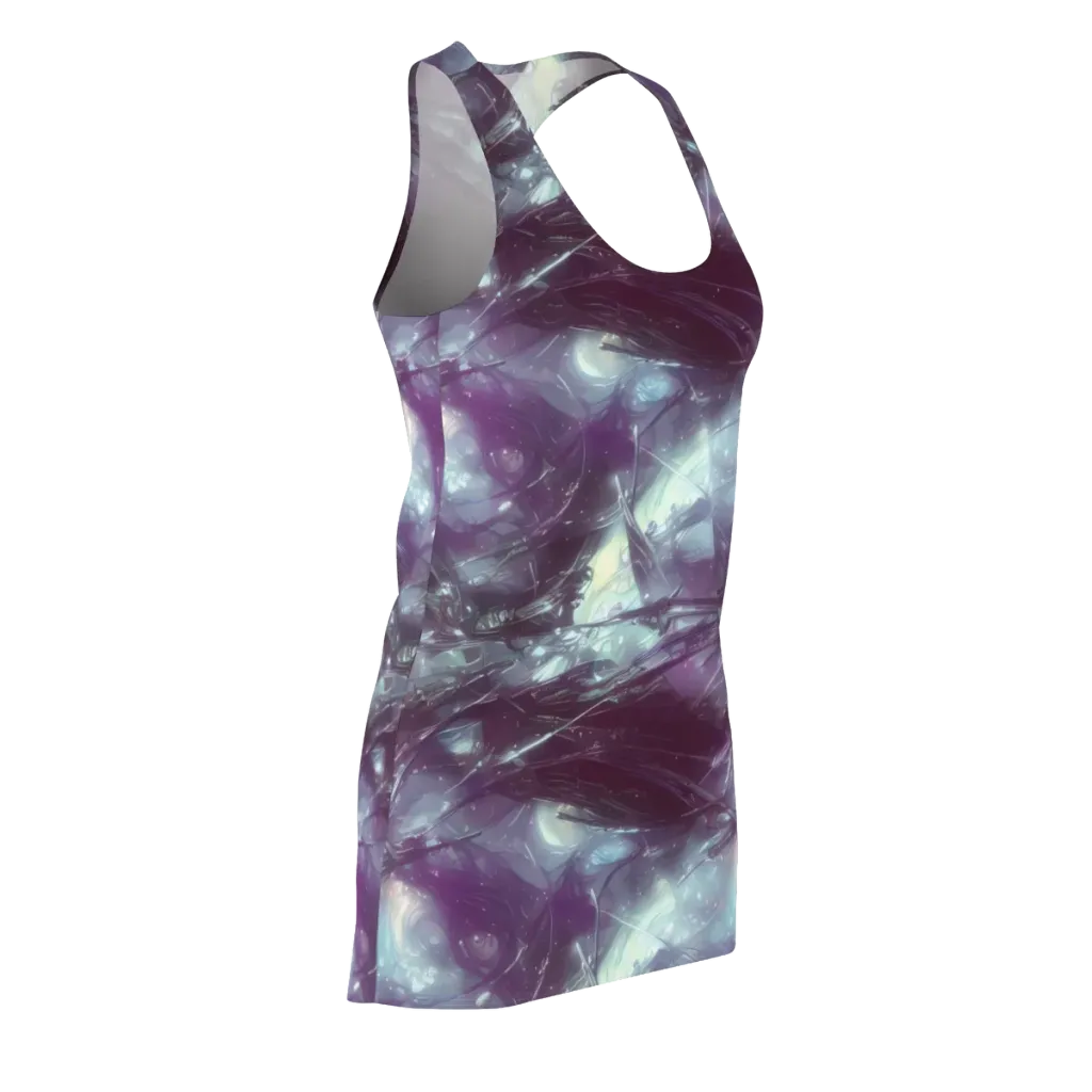 Nihei Shimmer on Racerback Dress — Front Side