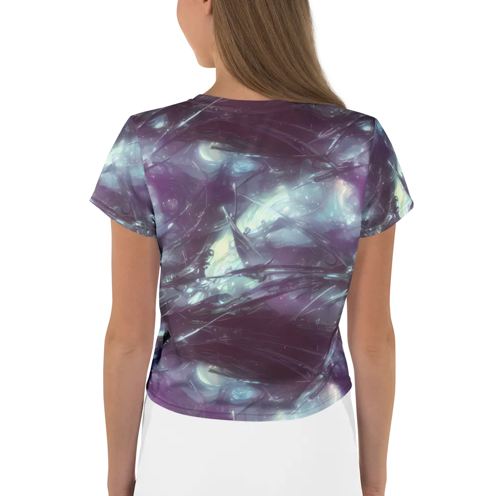 Nihei Shimmer on Crop Tee — Back