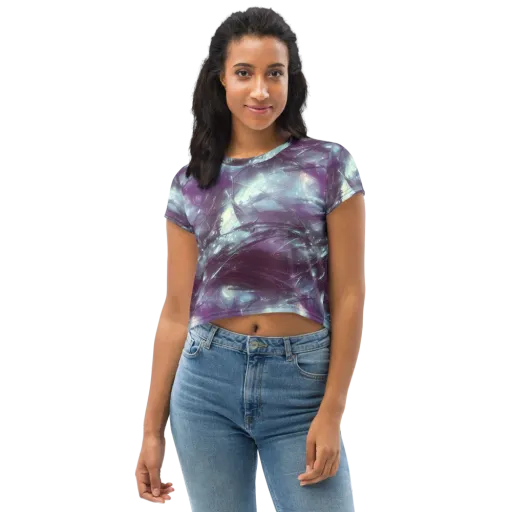 Nihei Shimmer on a Crop Tee
