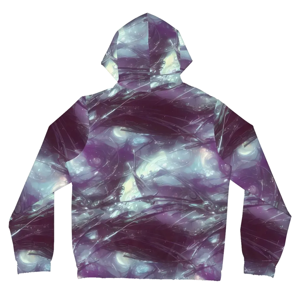 Nihei Shimmer on Women's Full-Zip Hoodie — Back