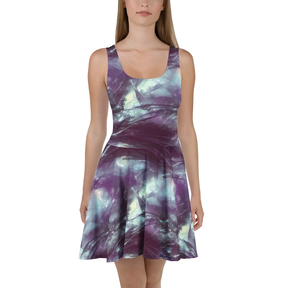 Nihei Shimmer on Skater Dress — Front