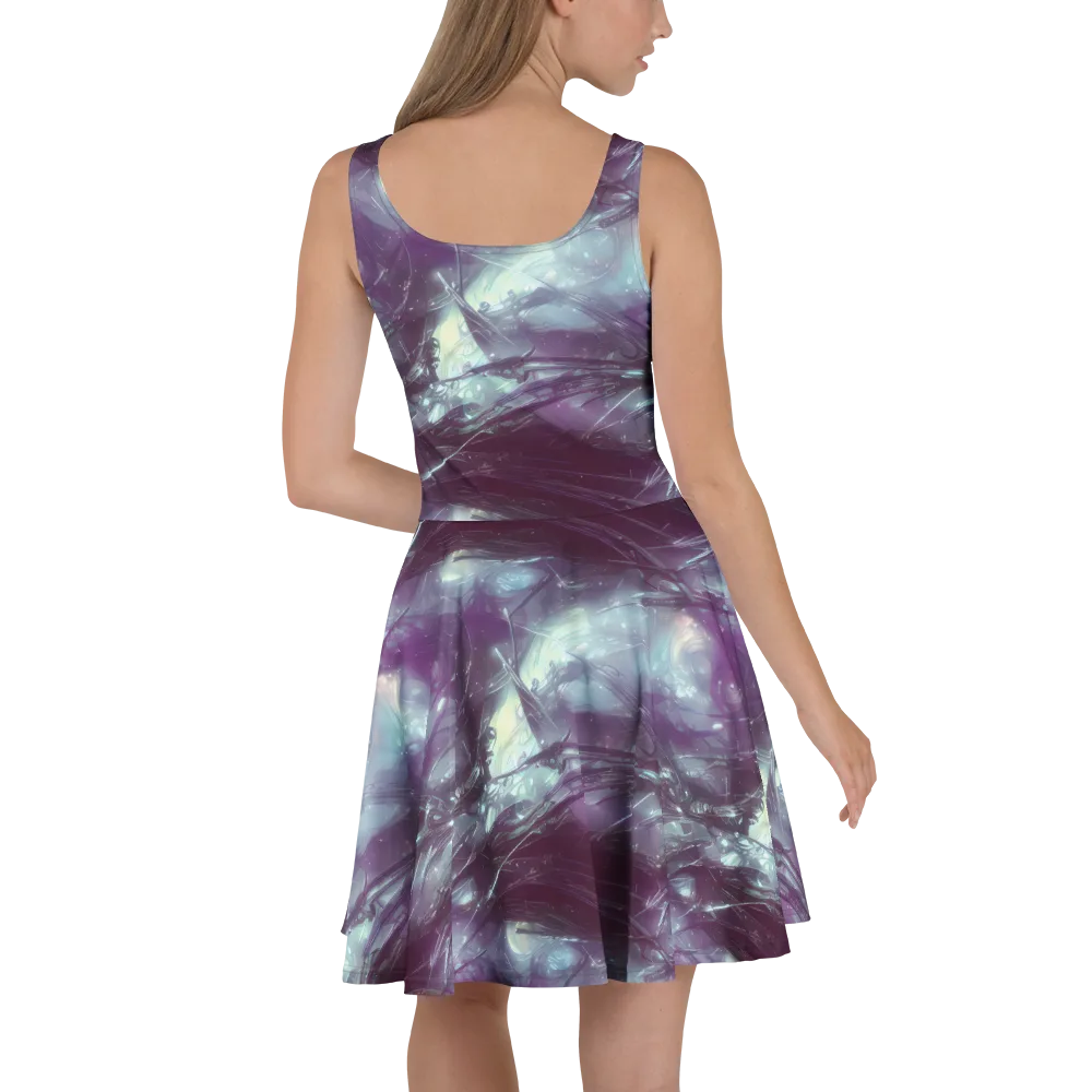 Nihei Shimmer on Skater Dress — Back