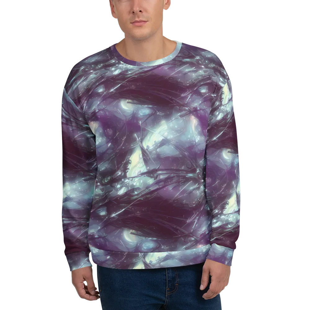 Nihei Shimmer on Sweatshirt — Front