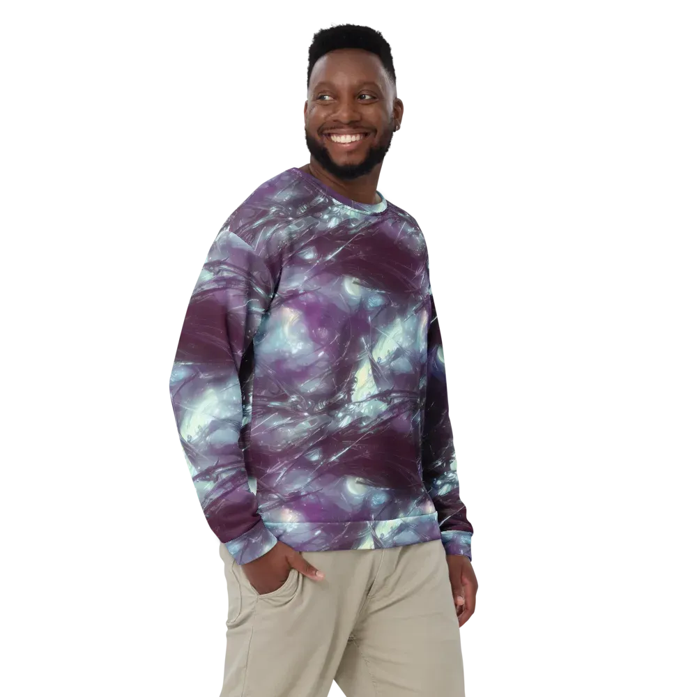 Nihei Shimmer on Sweatshirt — Front
