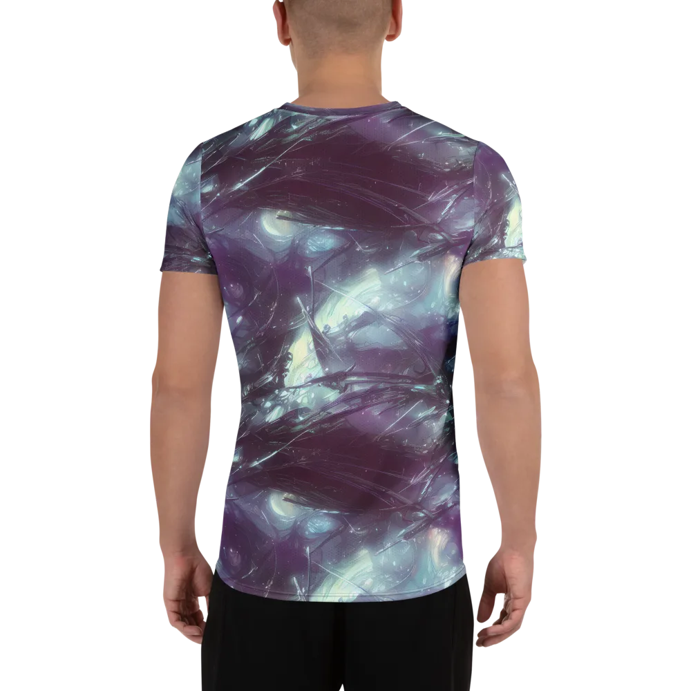 Nihei Shimmer on Men's Athletic T-Shirt — Back