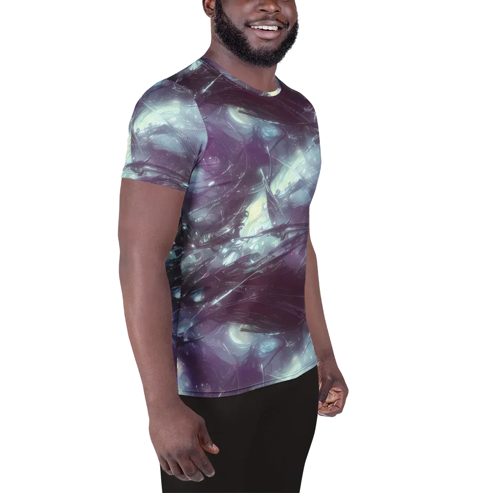 Nihei Shimmer on Men's Athletic T-Shirt — Right
