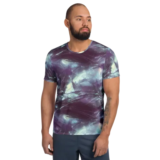 Nihei Shimmer on a Men's Athletic T-Shirt