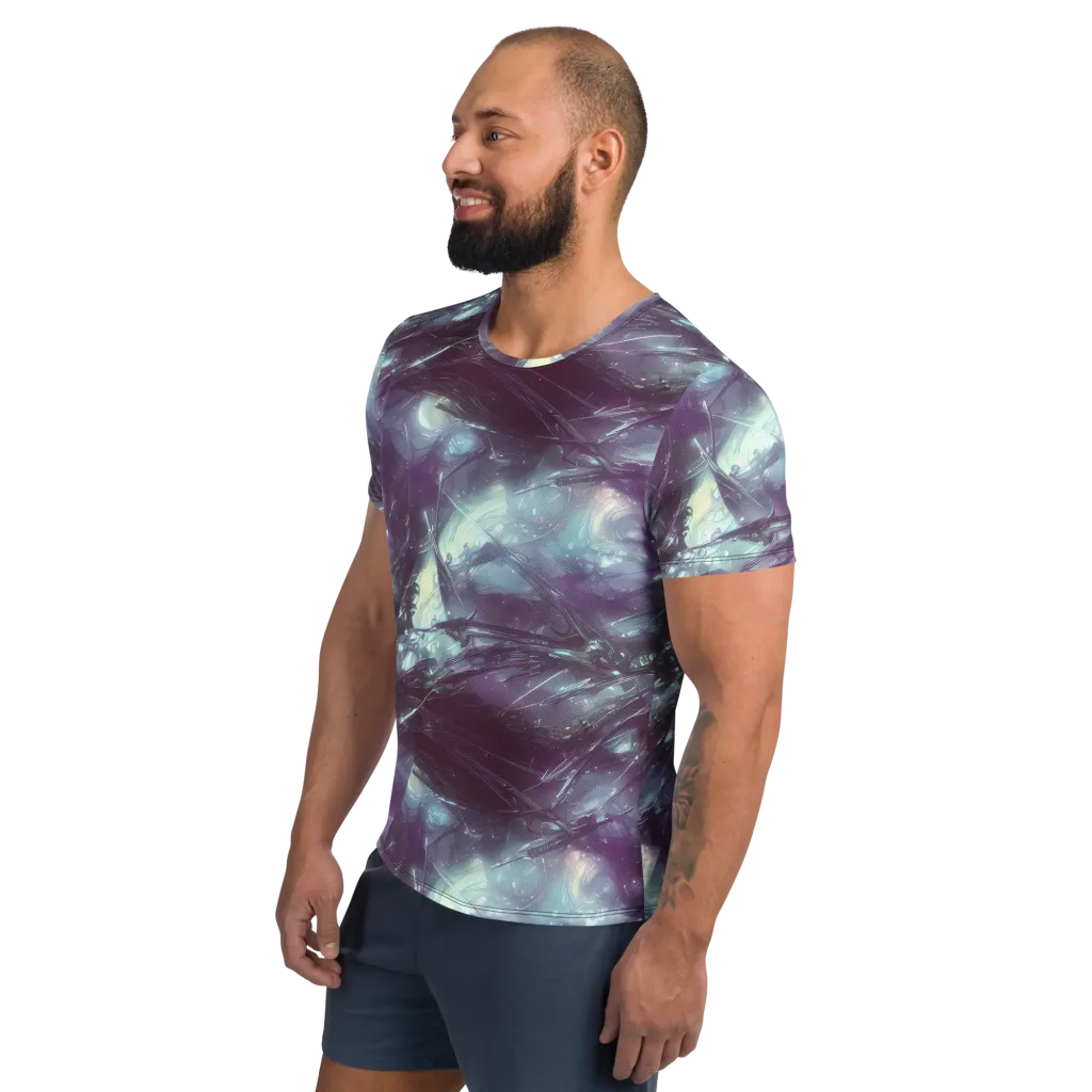 Nihei Shimmer on Men's Athletic T-Shirt — Left