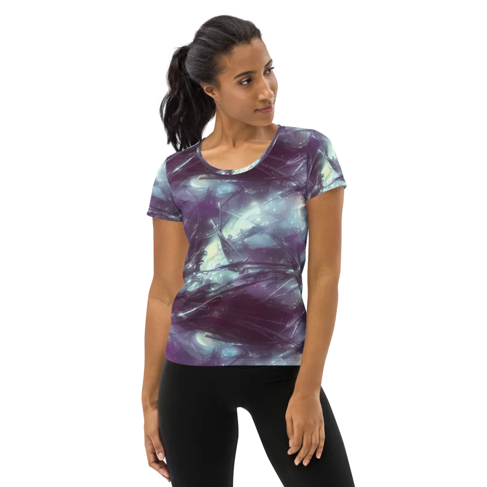 Nihei Shimmer on Women's Athletic T-Shirt — Front