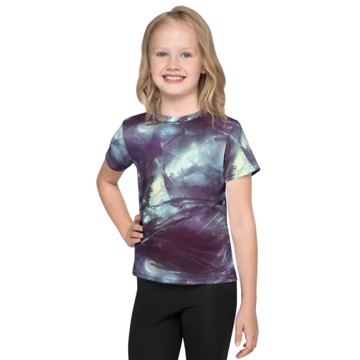Nihei Shimmer on a Kids Crew Neck T-Shirt