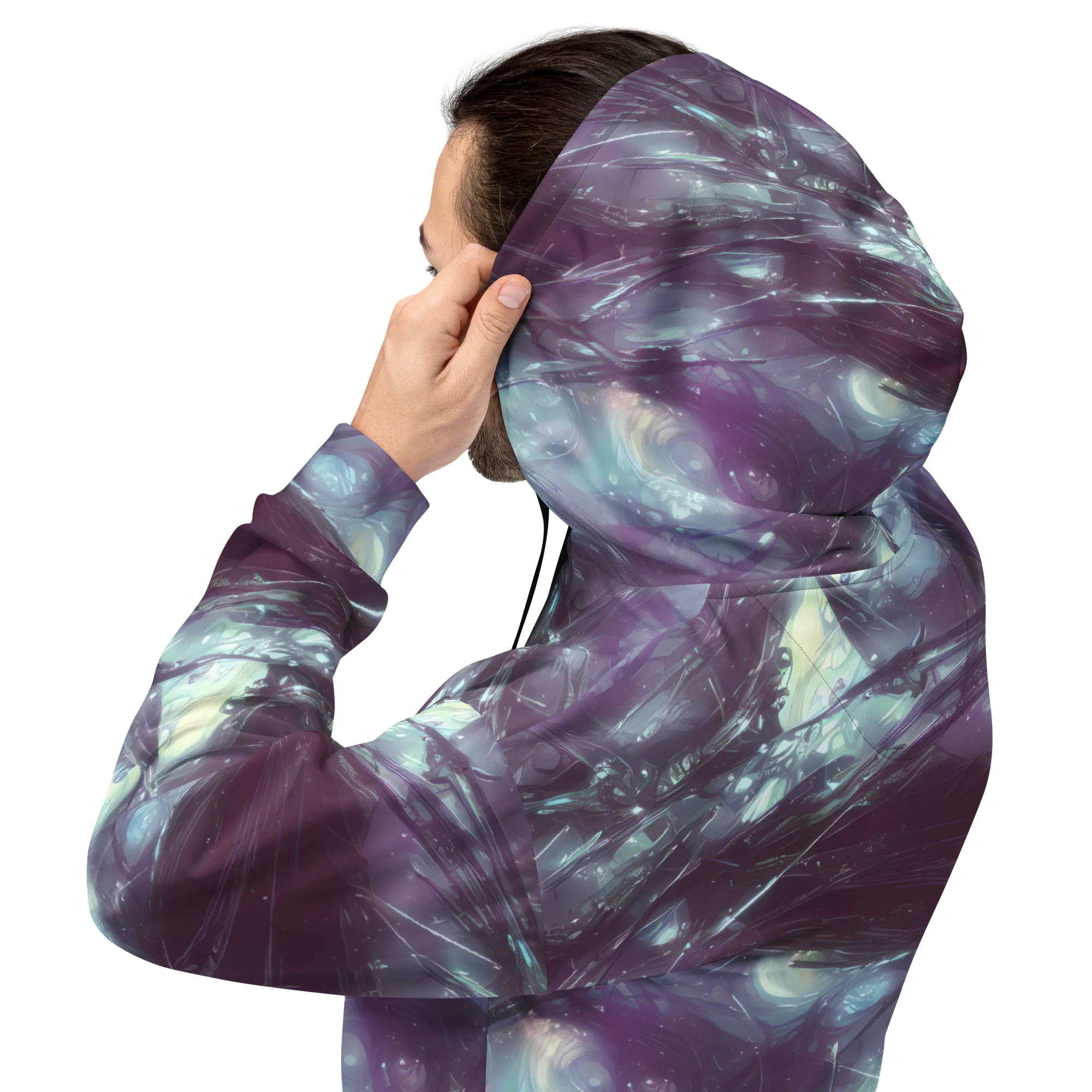 Nihei Shimmer on Hoodie — Back