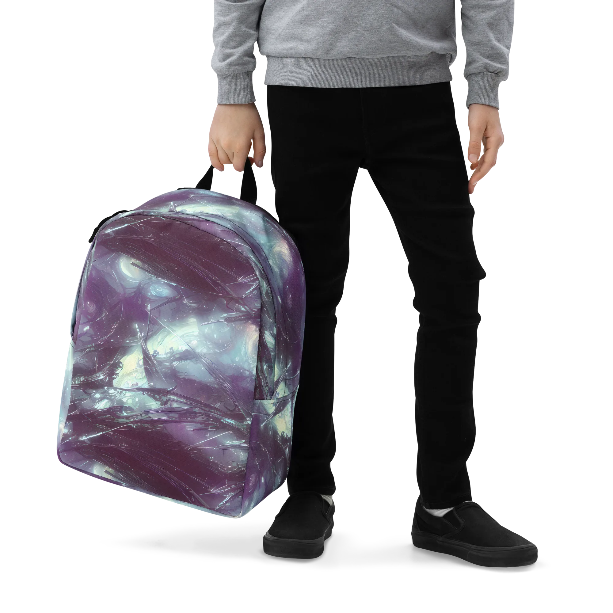 Nihei Shimmer on Minimalist Backpack — Zoomed-in