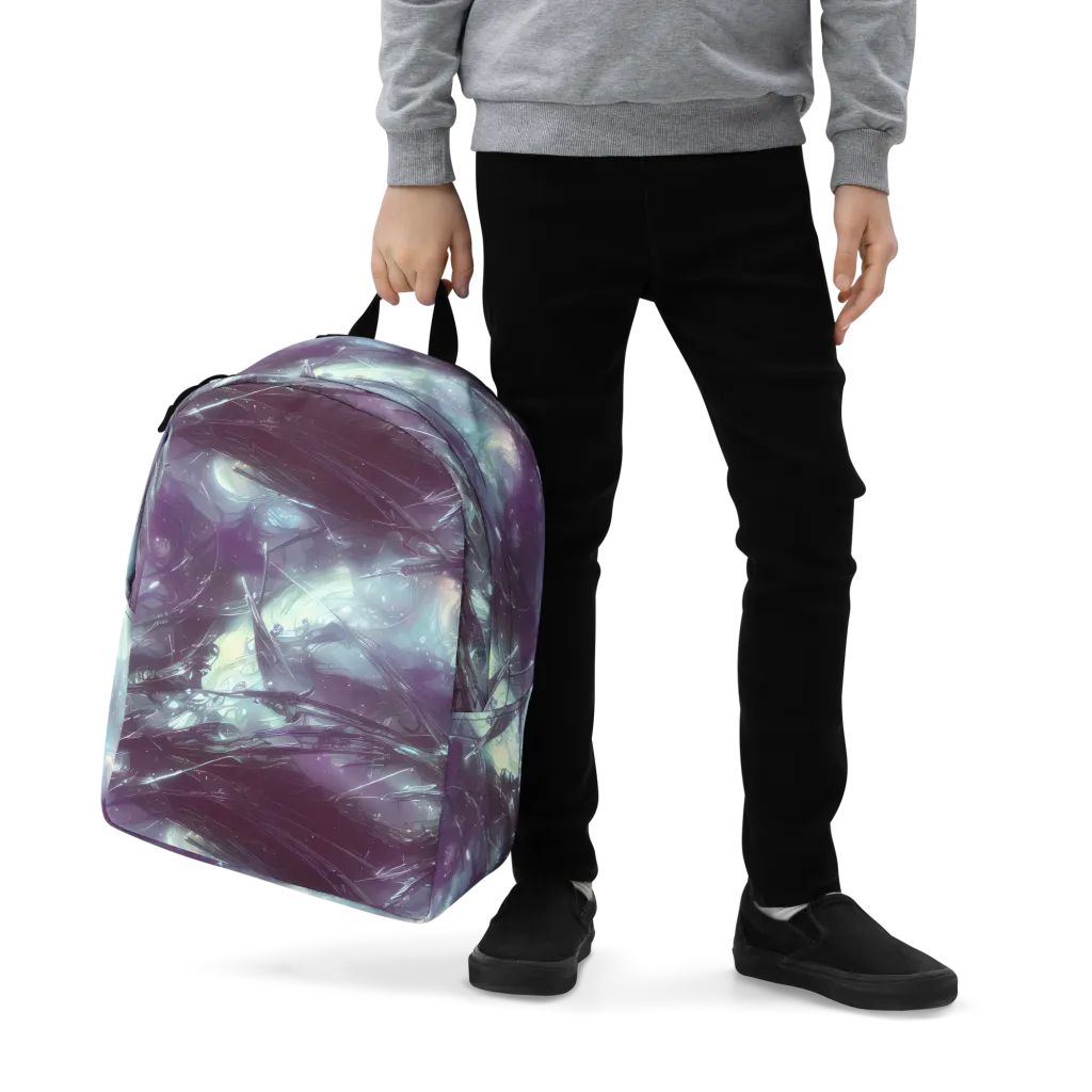 Nihei Shimmer on Minimalist Backpack — Zoomed-in