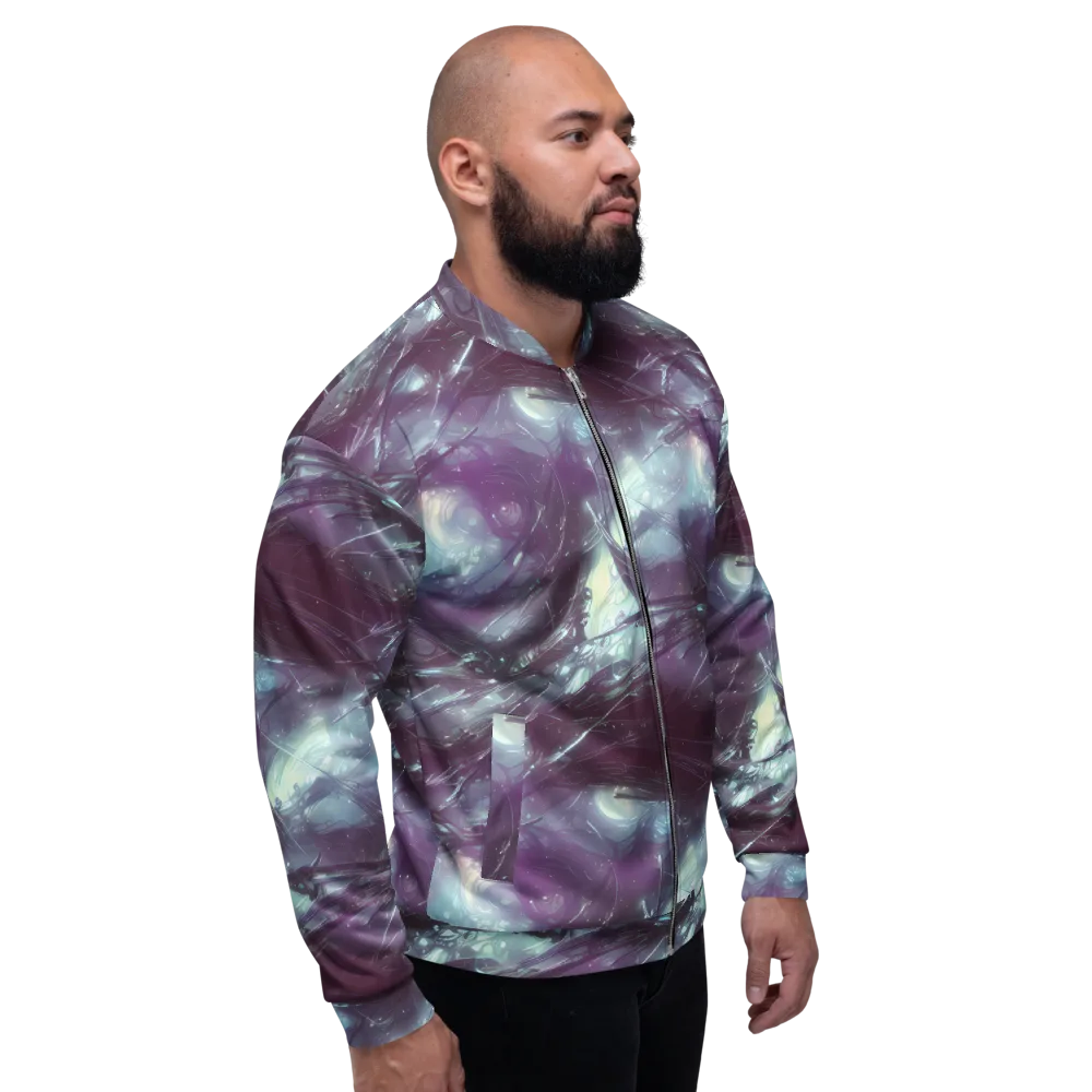 Nihei Shimmer on Bomber Jacket — Right