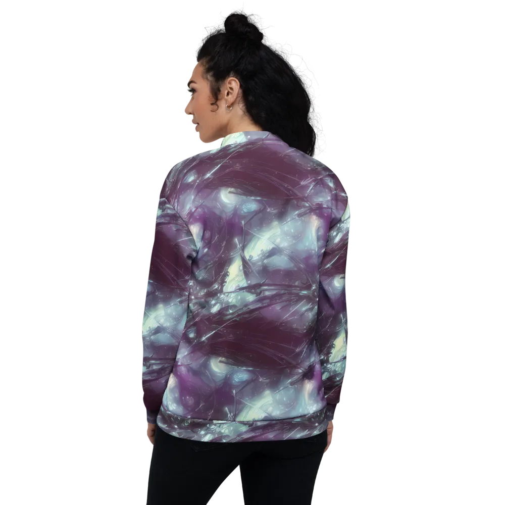 Nihei Shimmer on Bomber Jacket — Back