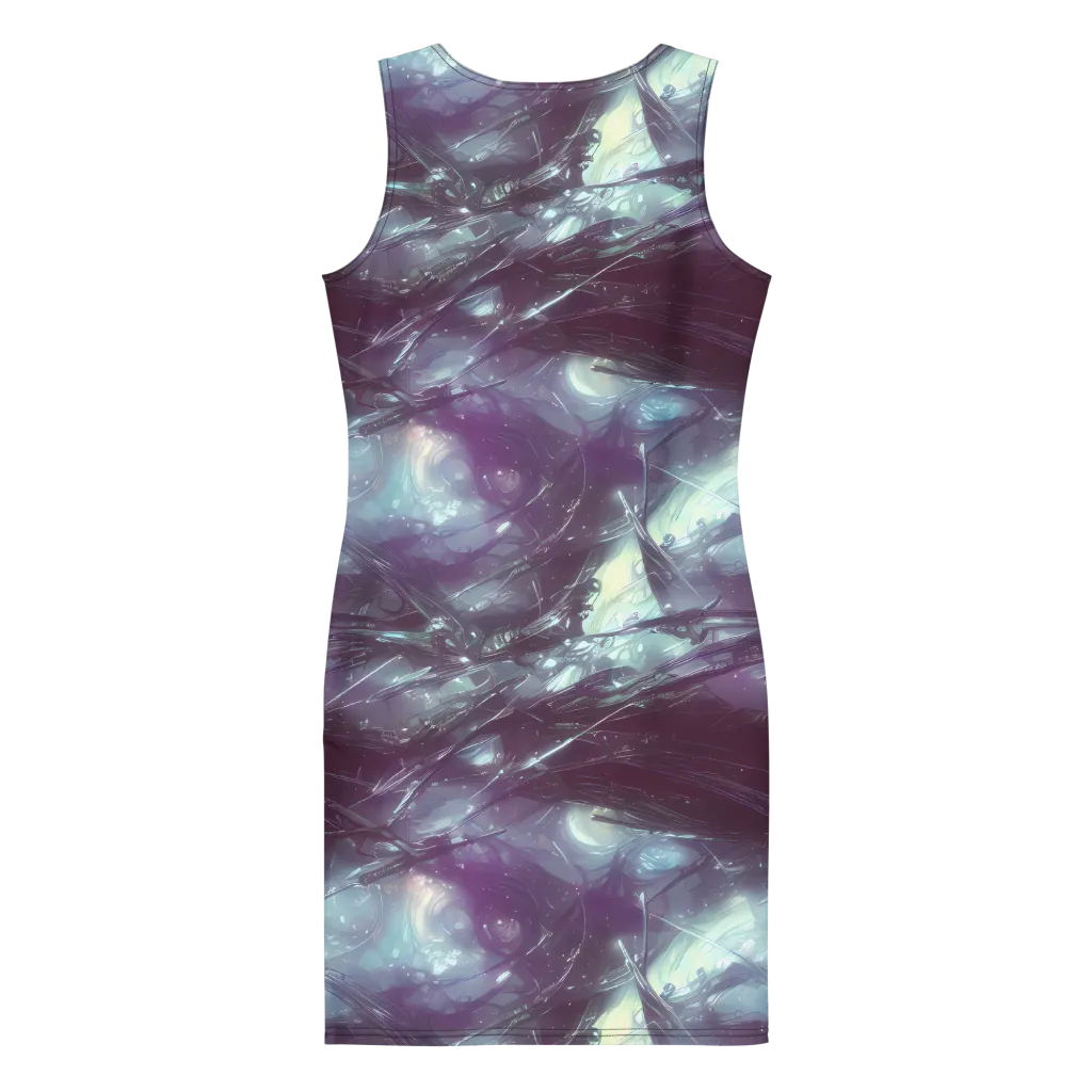 Nihei Shimmer on Bodycon Dress — Back