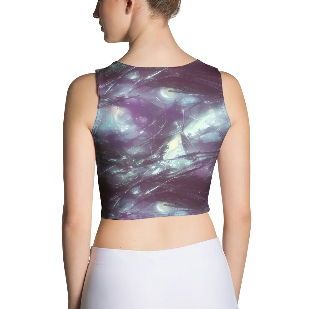 Nihei Shimmer on Crop Top — Back