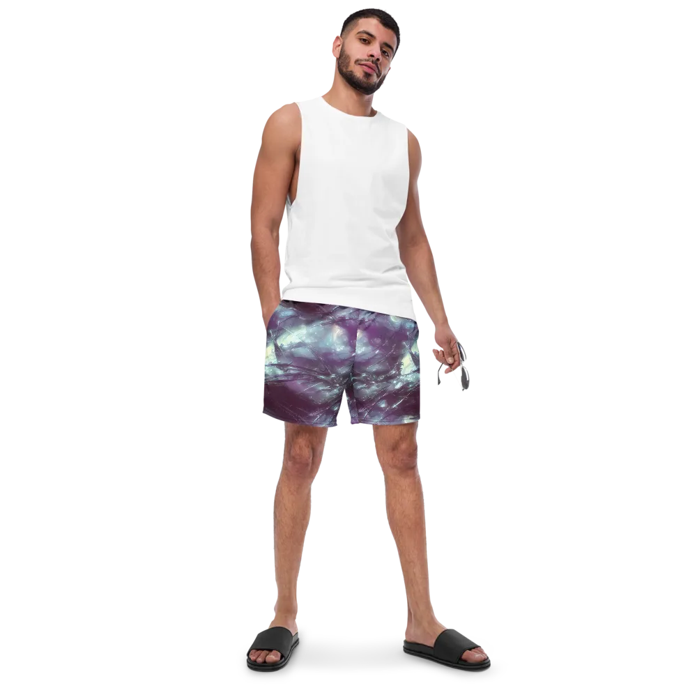 Nihei Shimmer on Swim Trunks — Front