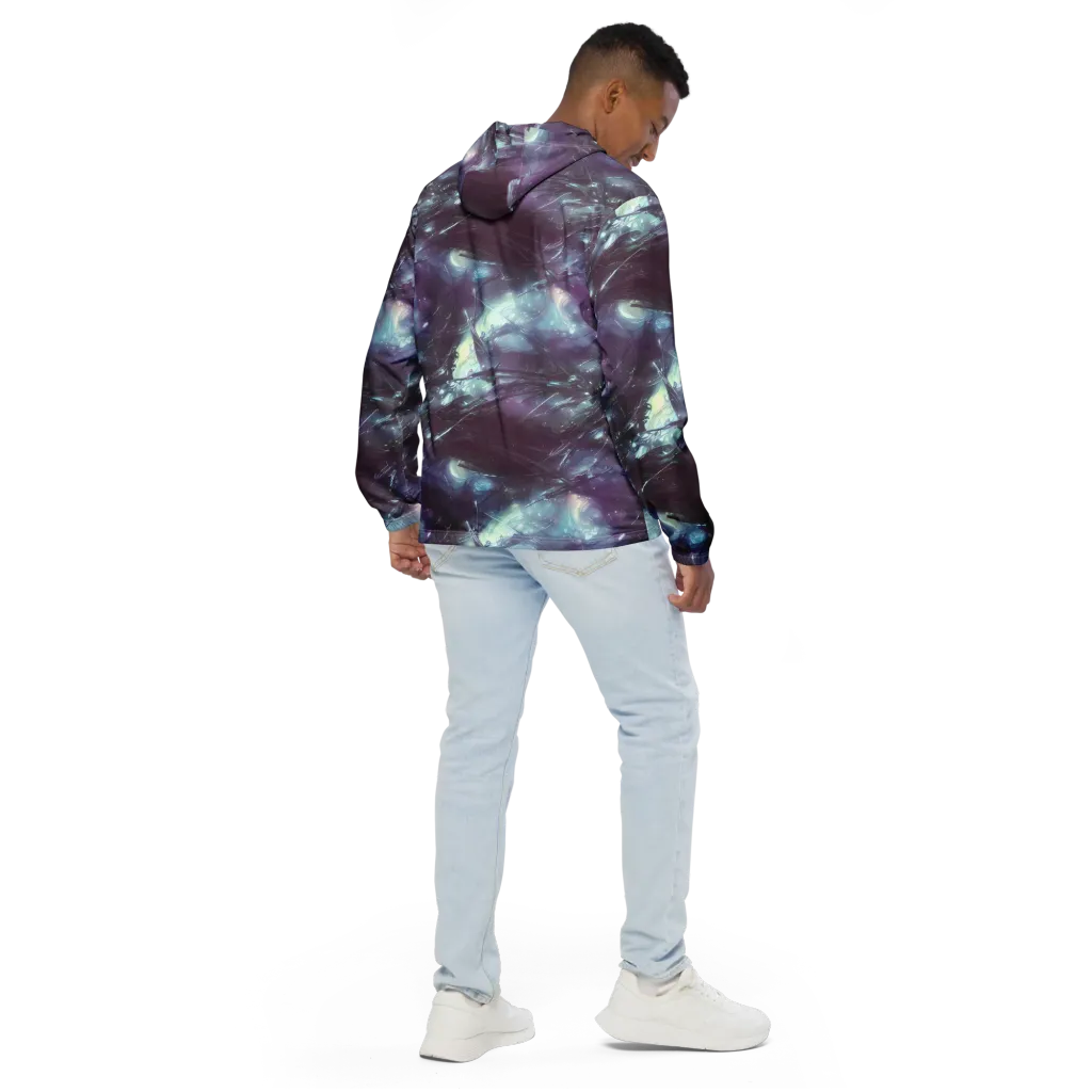 Nihei Shimmer on Men's Windbreaker — Back