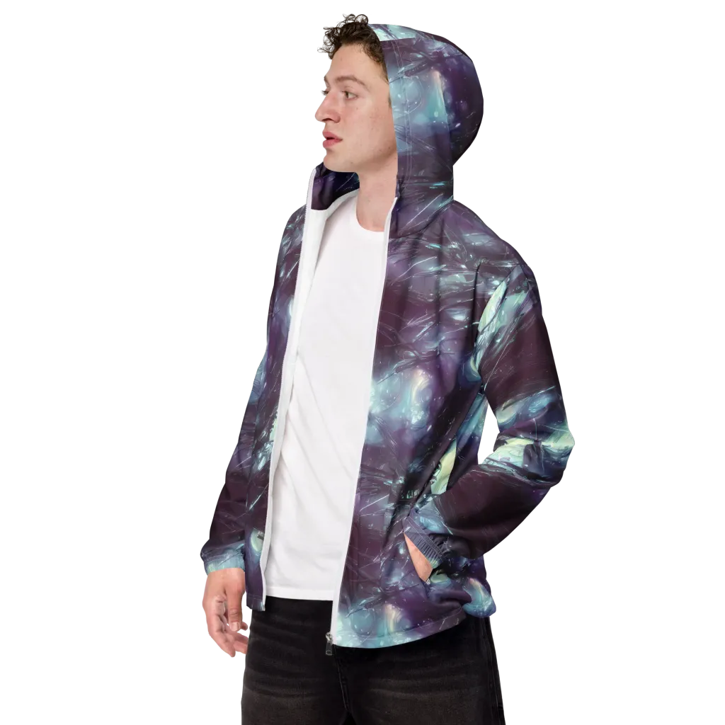 Nihei Shimmer on Men's Windbreaker — Left Front