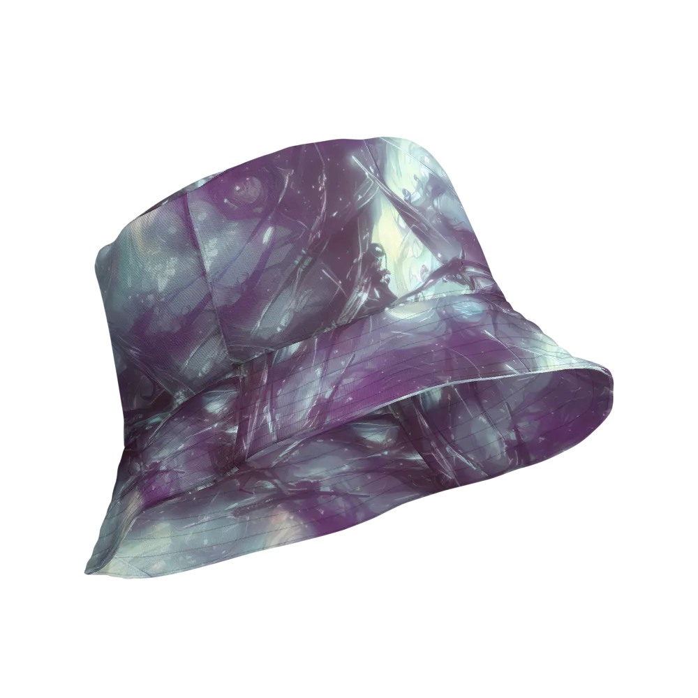 Nihei Shimmer on Reversible Bucket Hat — Product details Outside