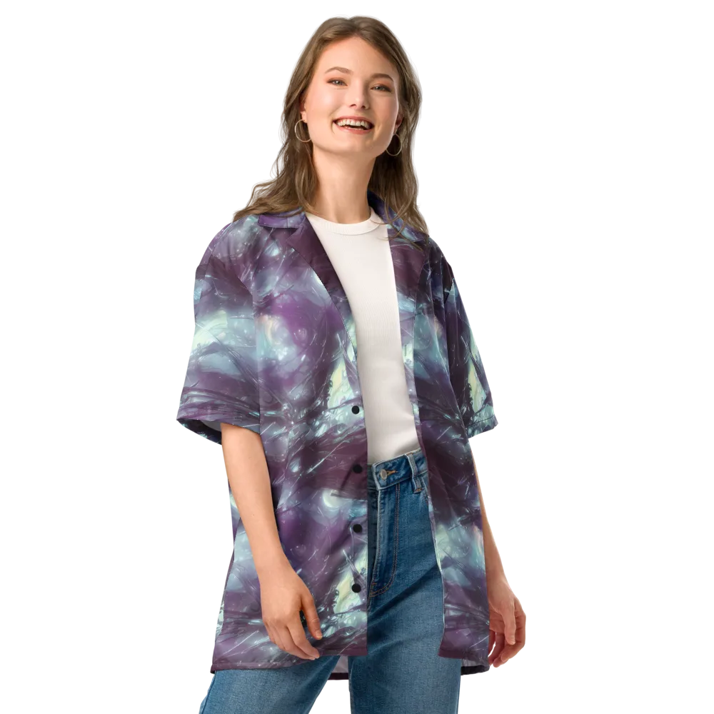 Nihei Shimmer on Button Shirt — Front