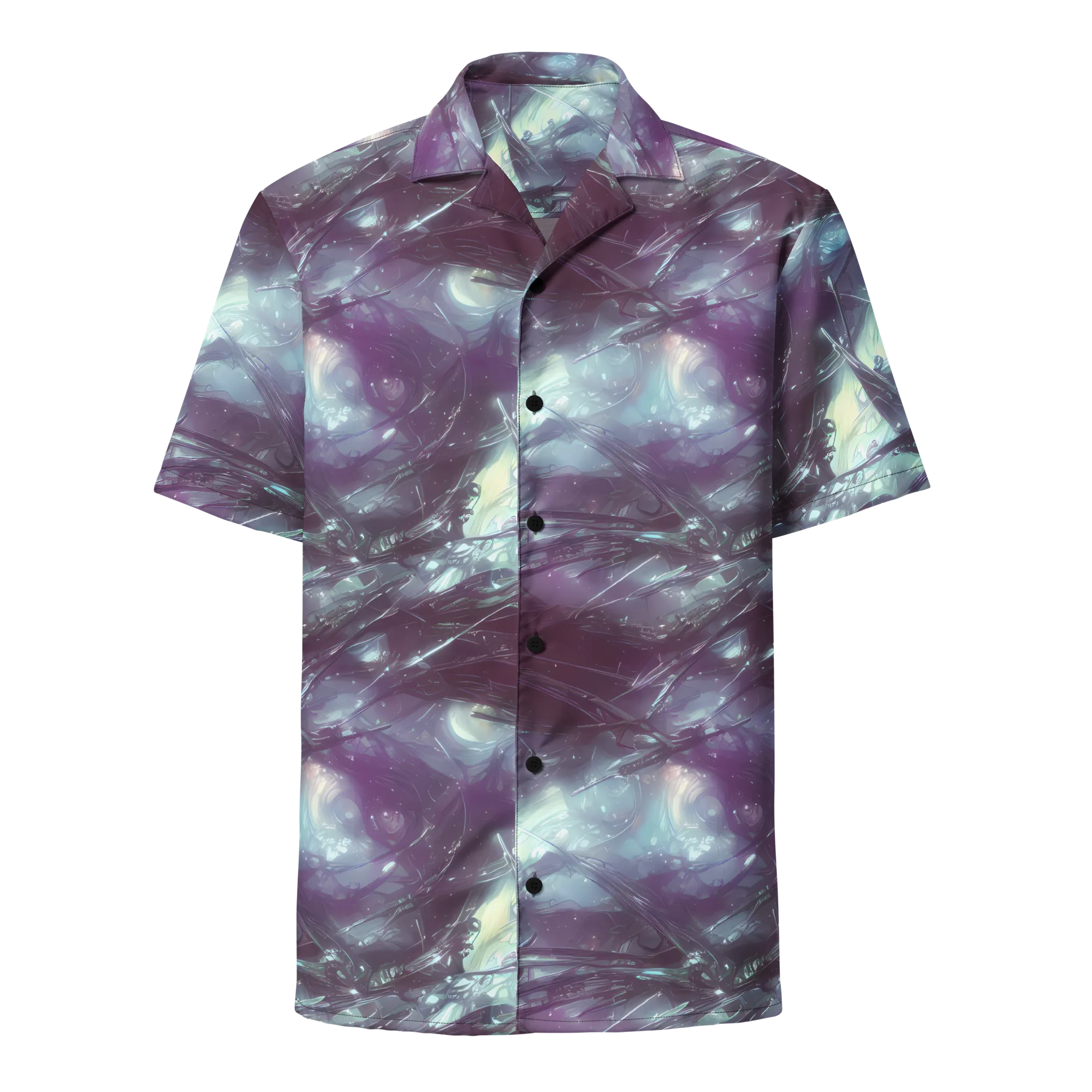 Nihei Shimmer on Button Shirt — Front