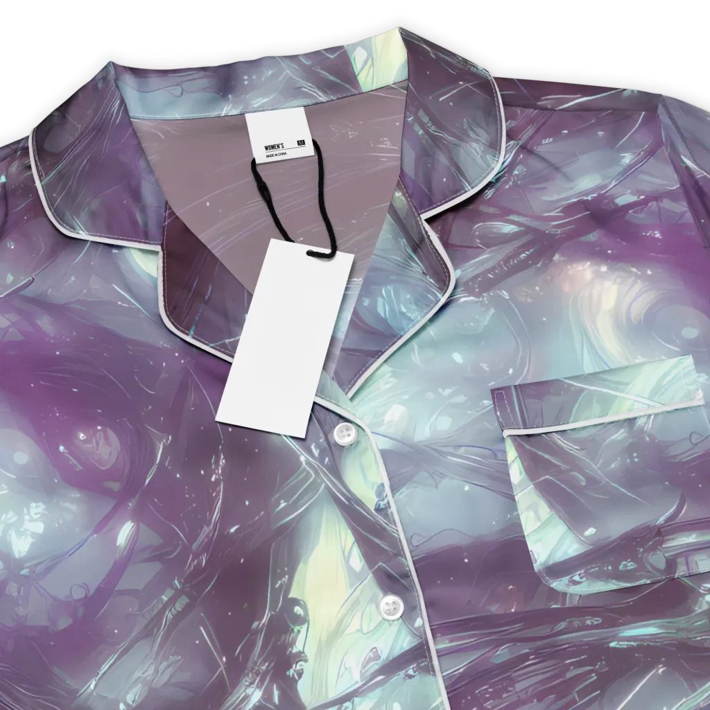 Nihei Shimmer on Women's Short Sleeve Pajama Top — Product details