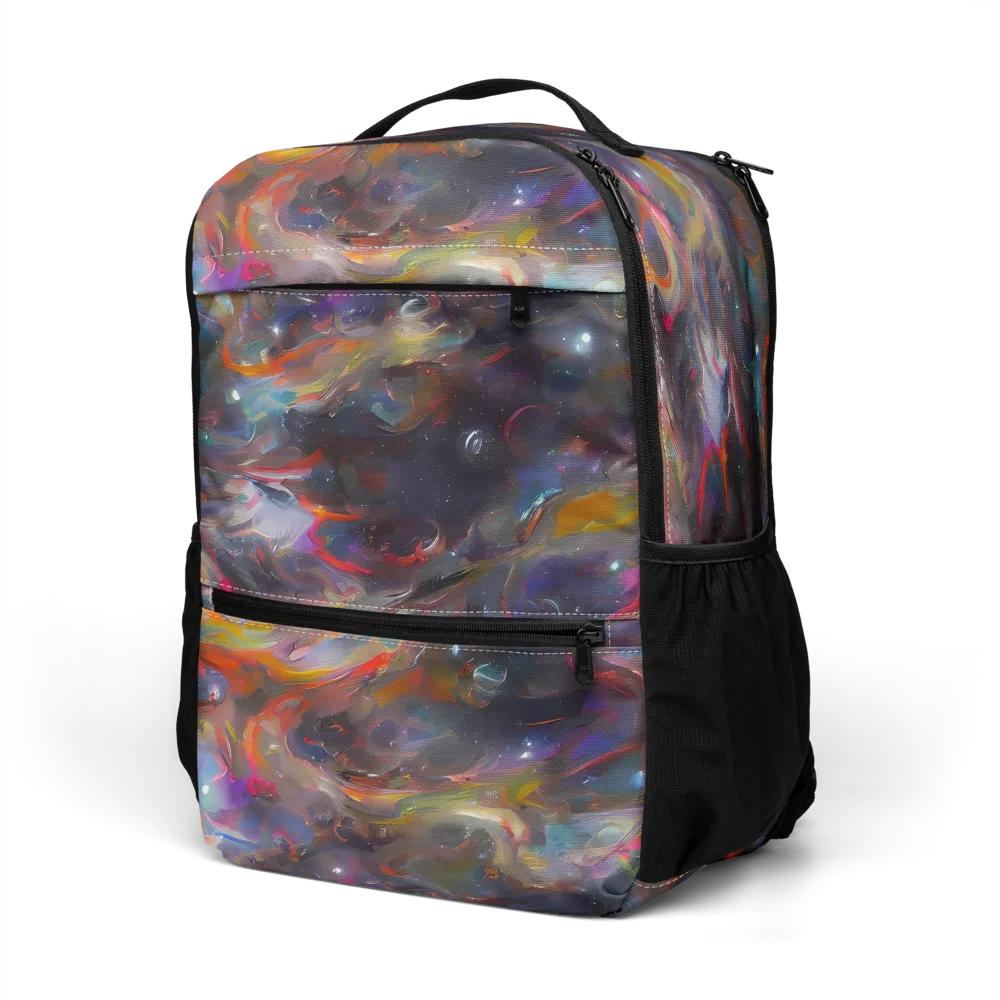 Chromatic Flux on Utility Backpack — Left Front