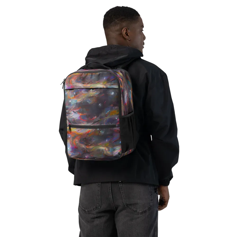 Chromatic Flux on Utility Backpack — Back