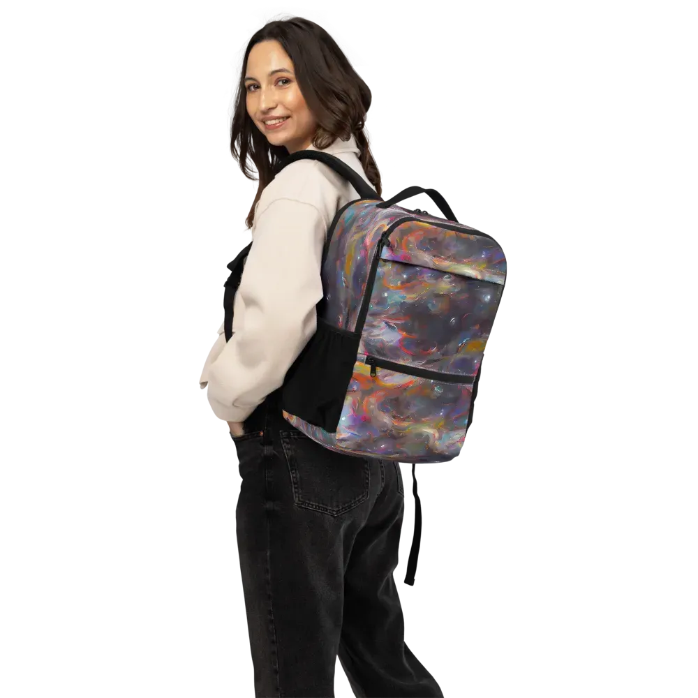 Chromatic Flux on Utility Backpack — Back
