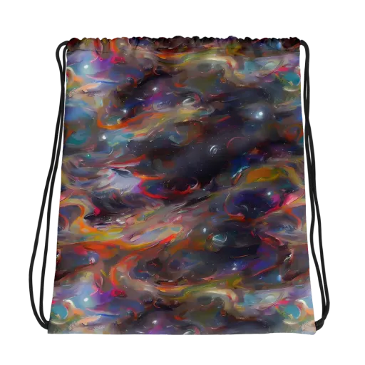 Chromatic Flux on a Drawstring Bag