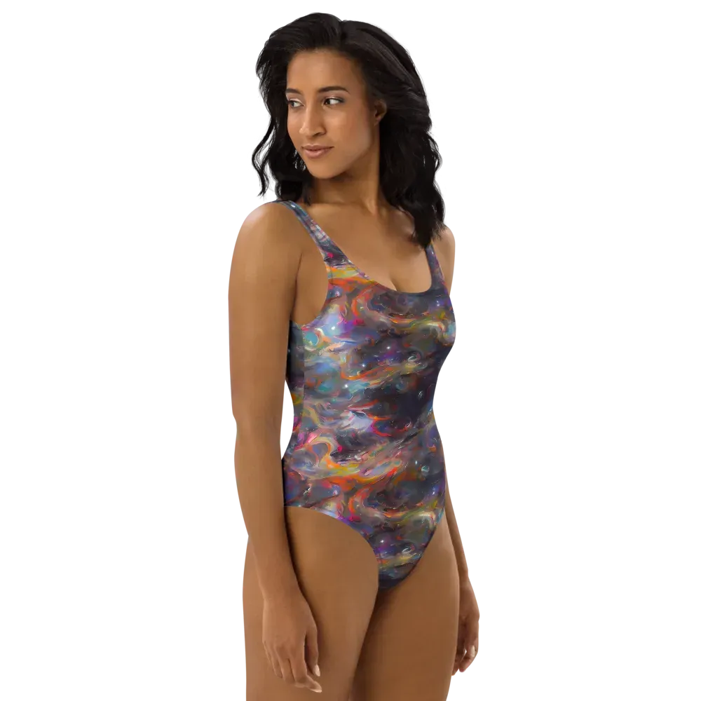 Chromatic Flux on One-Piece Swimsuit — Right