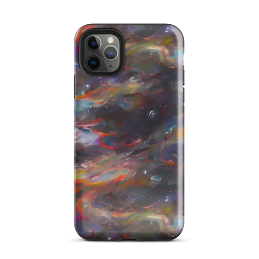 Chromatic Flux on a Tough Case for iPhone®